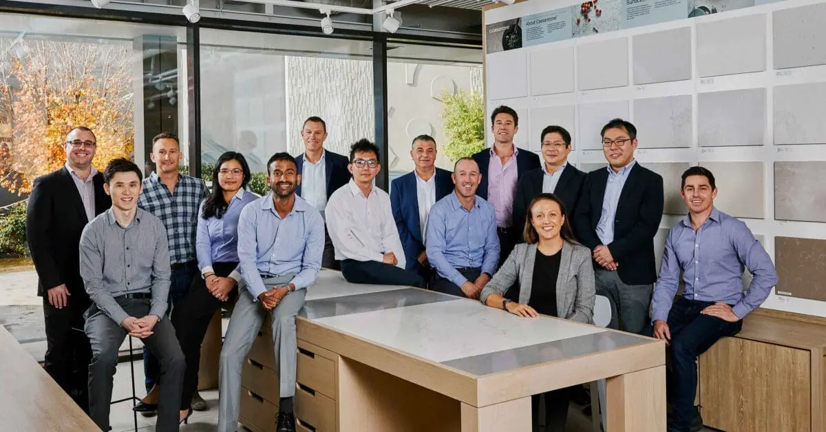 group photo of sales